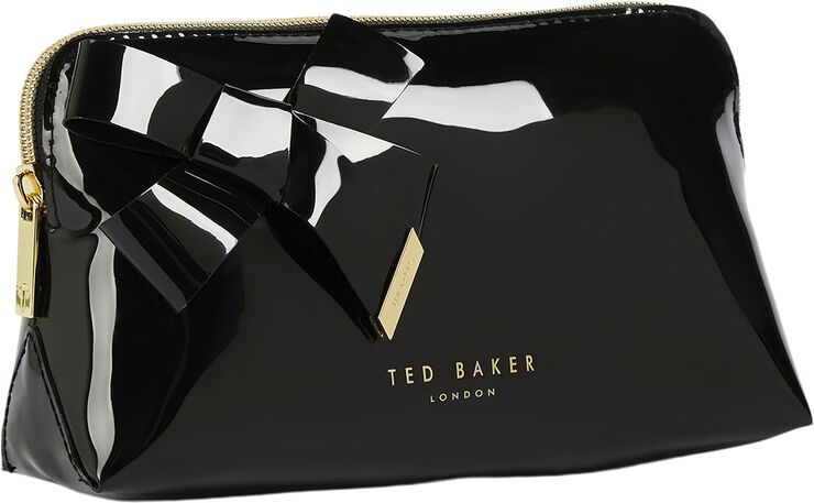 Ted Baker NICOLAI Knot Bow Makeup Bag Black