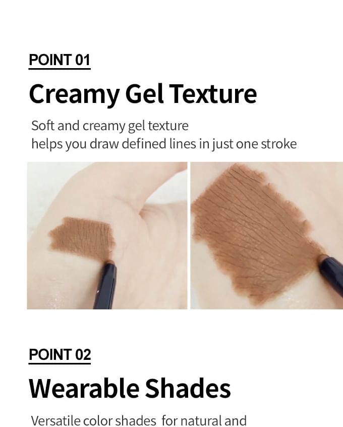 ETUDE - Proof 10 Gel Pencil Liner - 6 kleuren