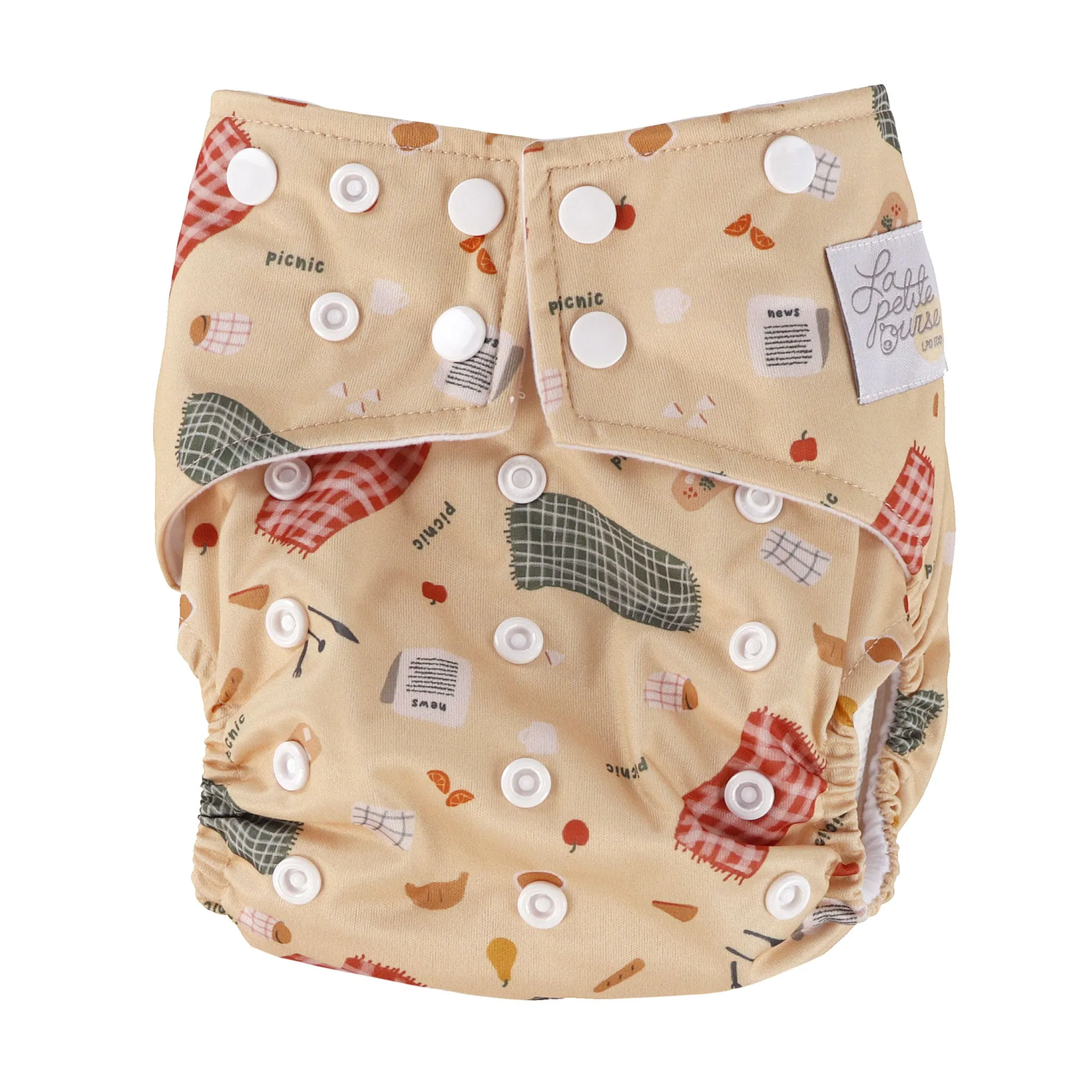 La Petite Ourse Couche Lavable 10-35lb - Pique-Nique