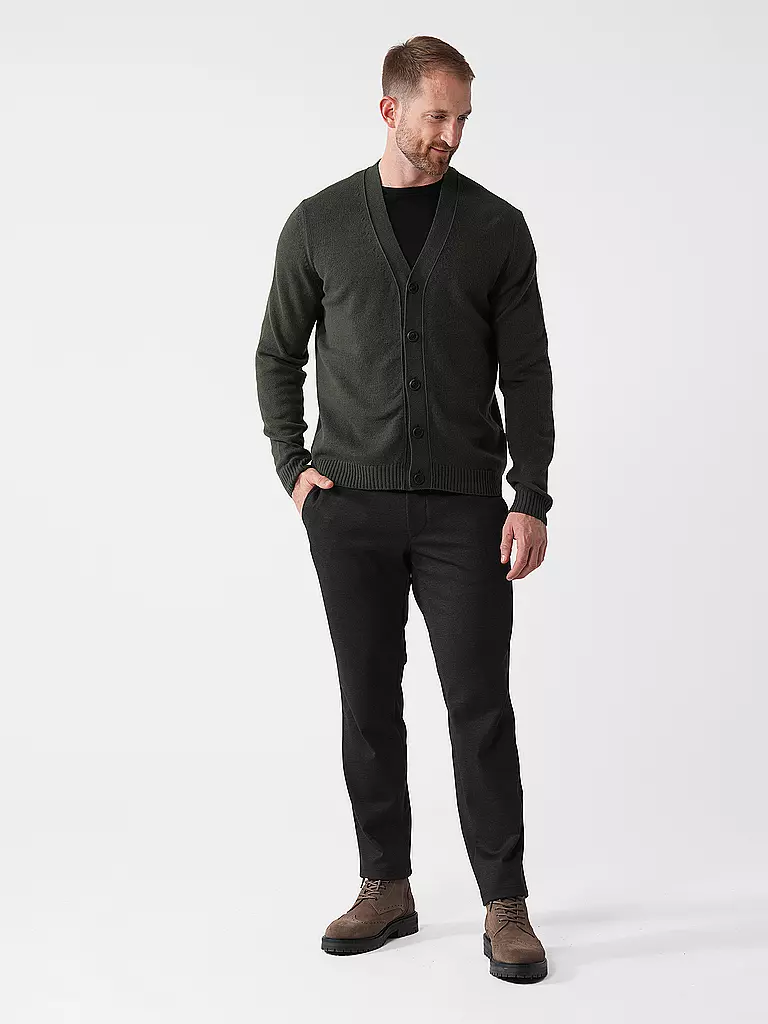 MAERZ Cardigan  dunkelgrün