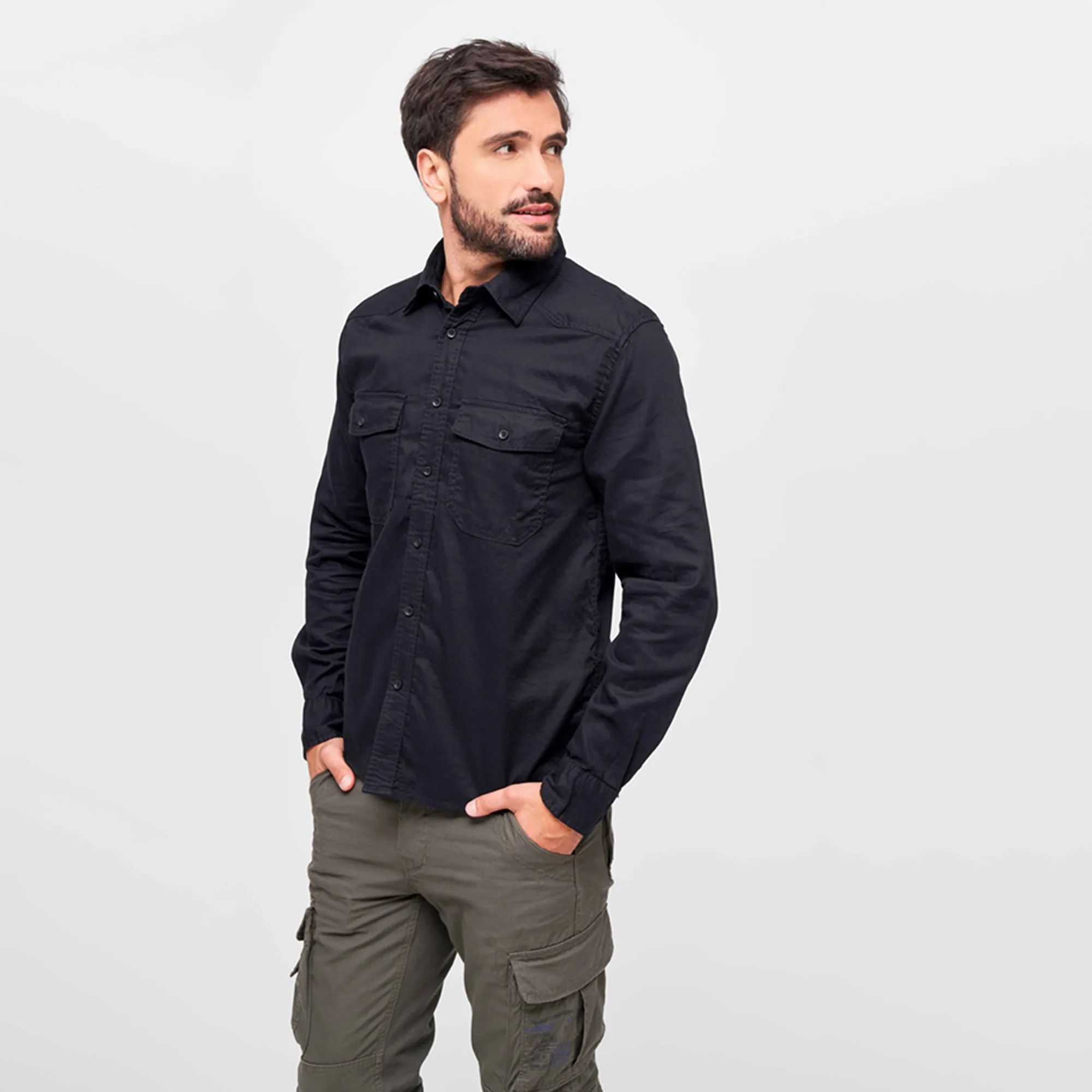 Brandit -  Hemd Flanellshirt