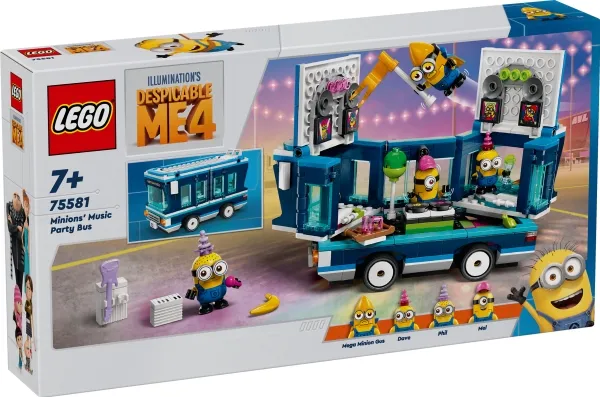 LEGO Despicable Me 75581 Minions-partybus