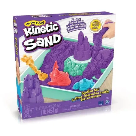 Spin Master Kinetic Sand - Sand Box Sortiment, 1 Stück; 3-fach sortiert