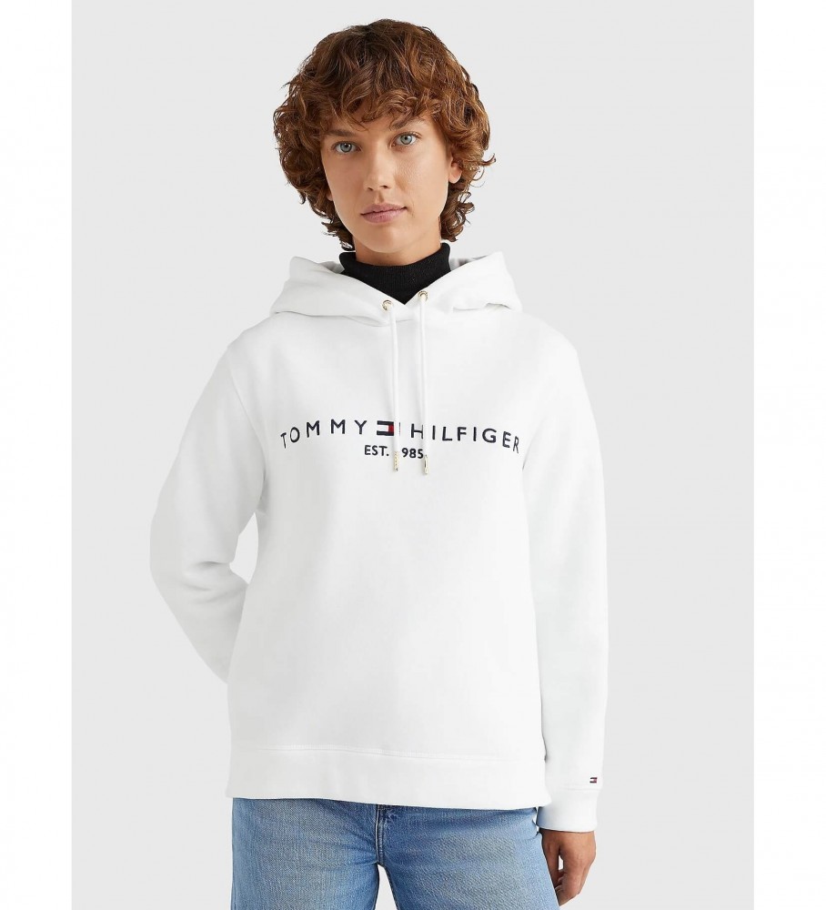 Moletom Tommy Hilfiger Heritage Hilfiger, branco
