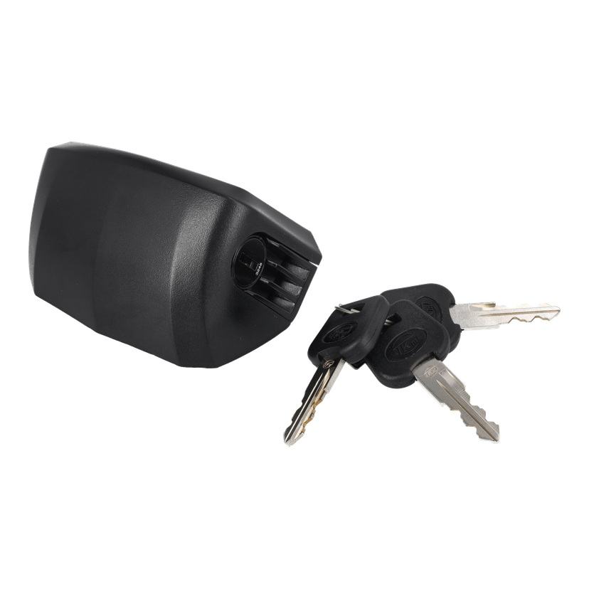 Batterilås med nøkler