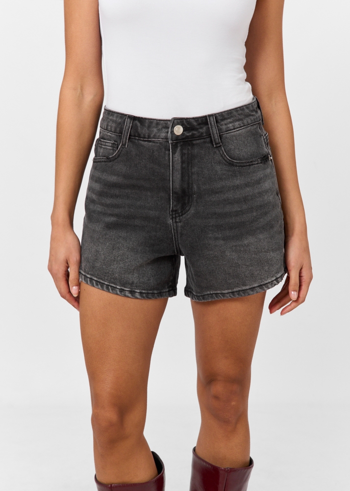 Classic short iron zwart