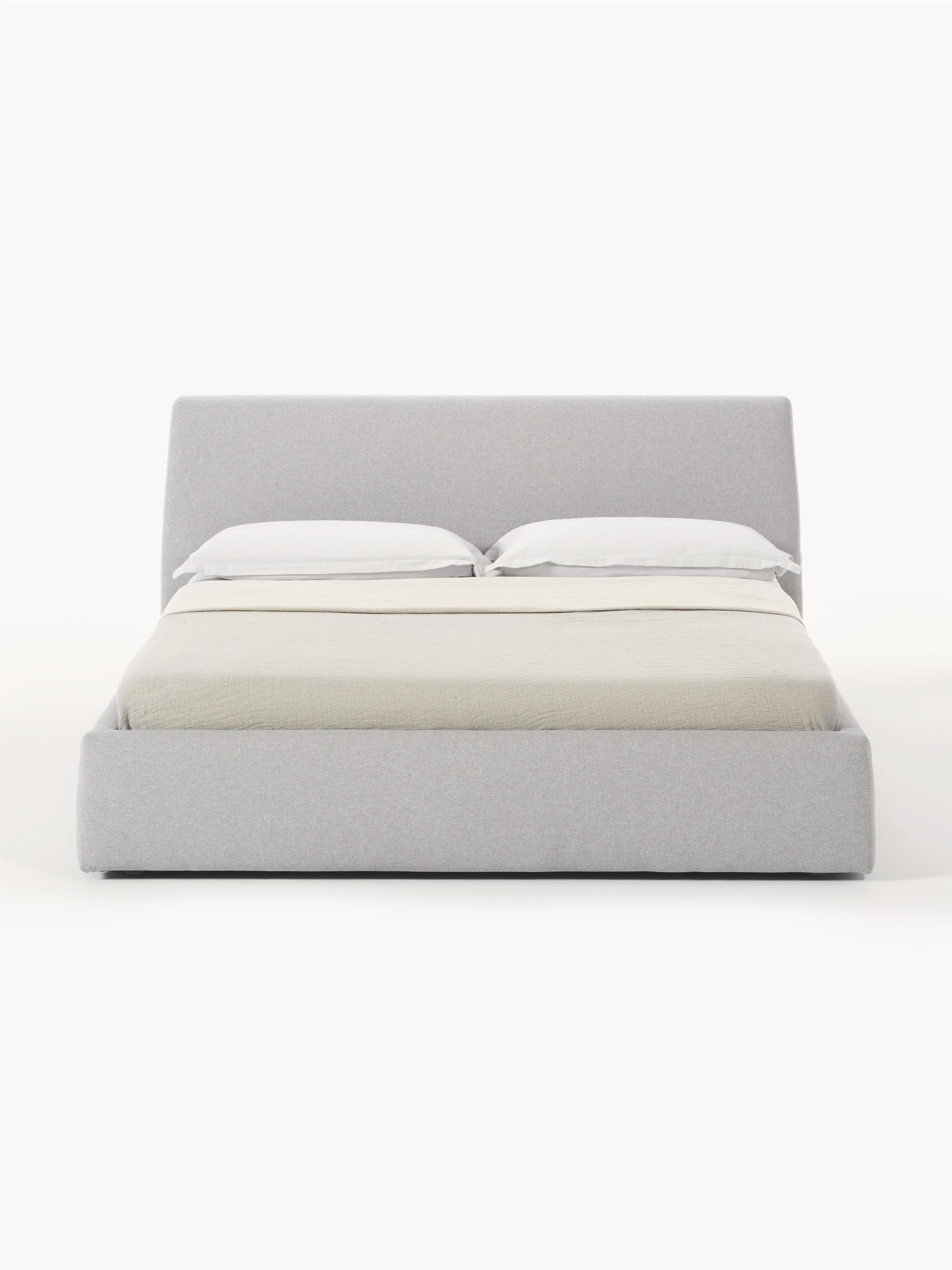 Gestoffeerd bed Cloud met opbergruimte