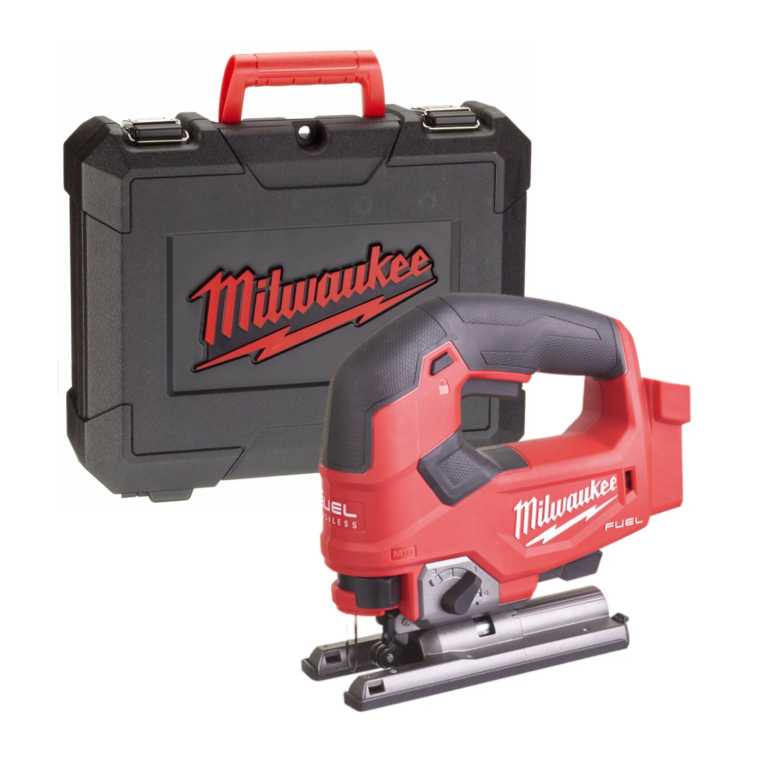 Milwaukee M18 FJS-0X 18V Li-Ion accu Decoupeerzaagmachine body in HD-Box - koolborstelloos