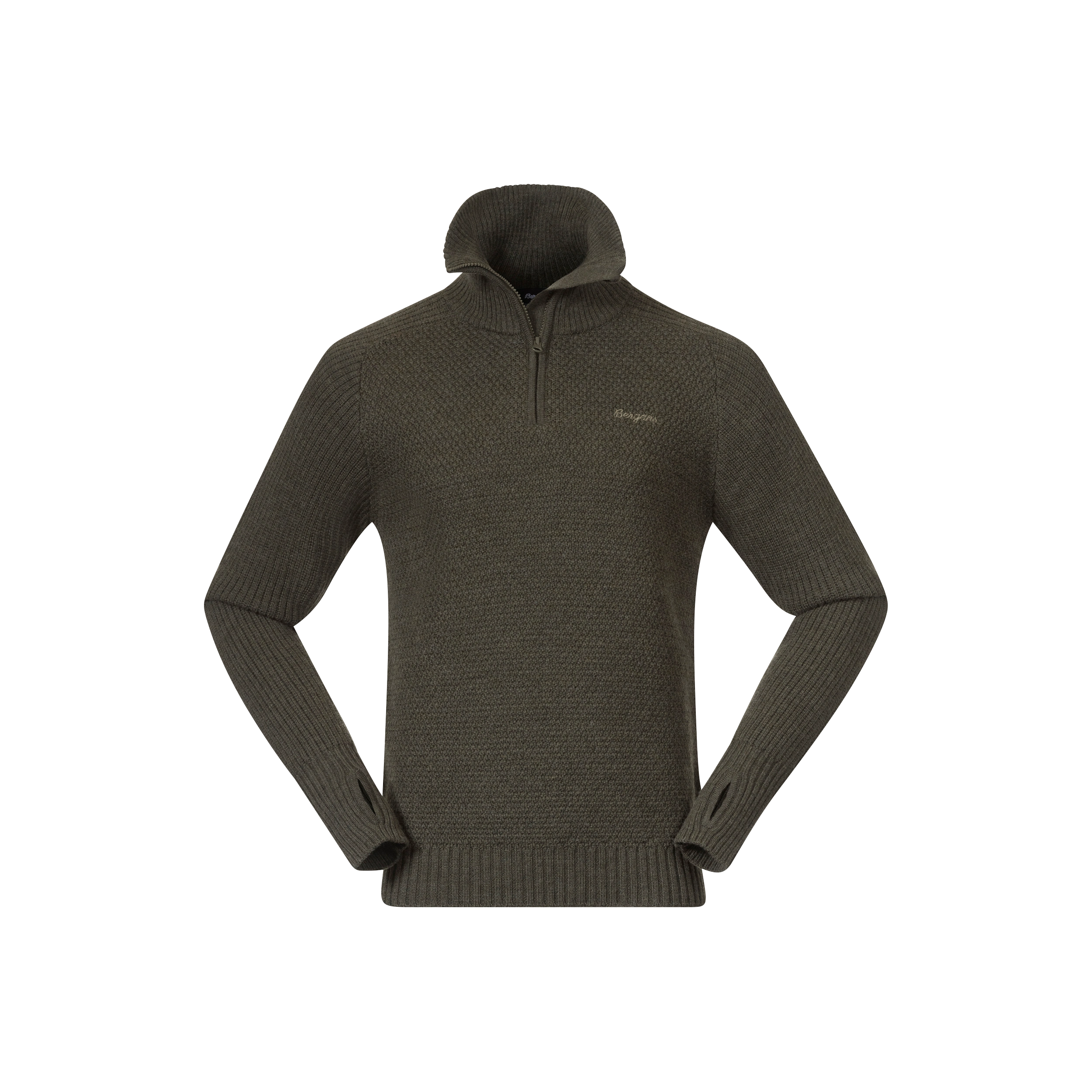 Ulriken Jumper Men Dark Green Mud