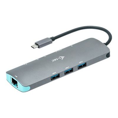 i-Tec USB-C Metal Nano - Station d'accueil - USB-C 3.1 - HDMI - GigE