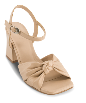 B&CO Damesandal med hæl Beige 4213100566