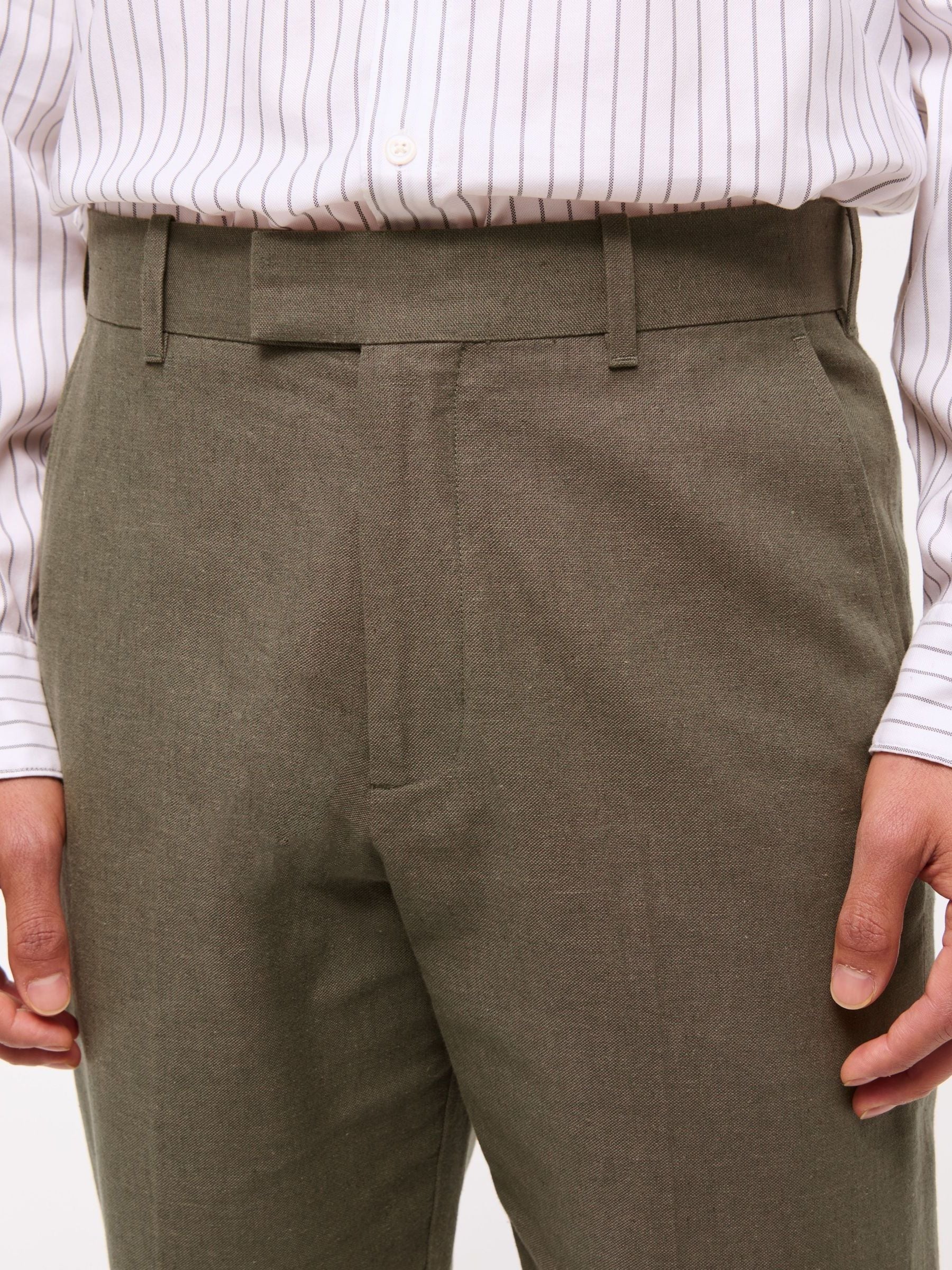 Groen - Abercrombie & Fitch Suit Trousers