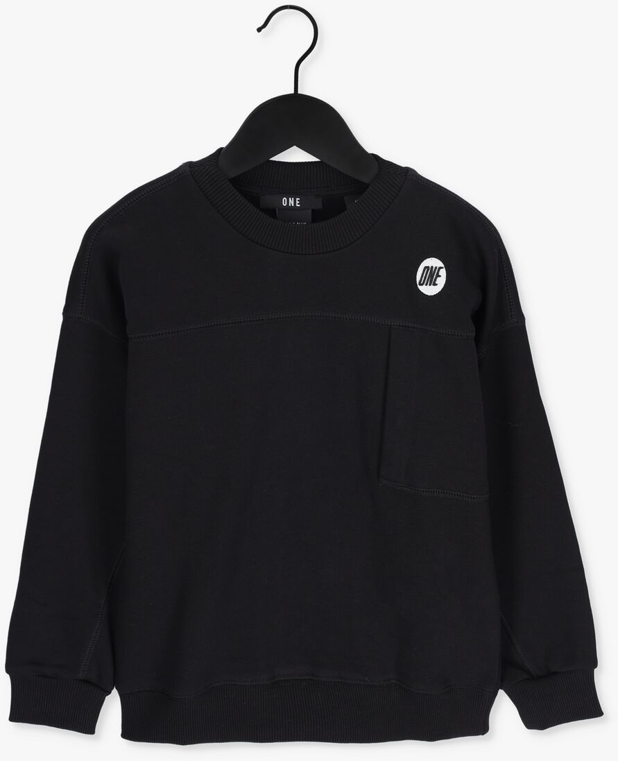 NIK & NIK zwarte nik & nik trui rink sweatshirt girl