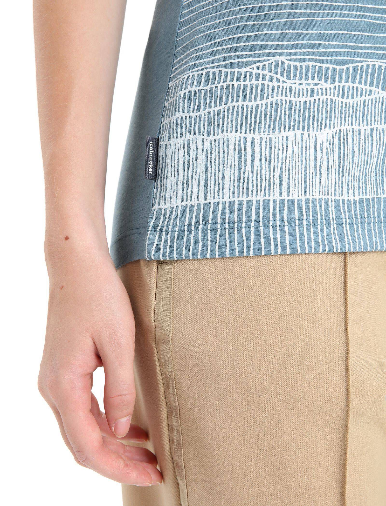 Icebreaker| Damen T-Shirt TECH LITE 2 aus Wolle
