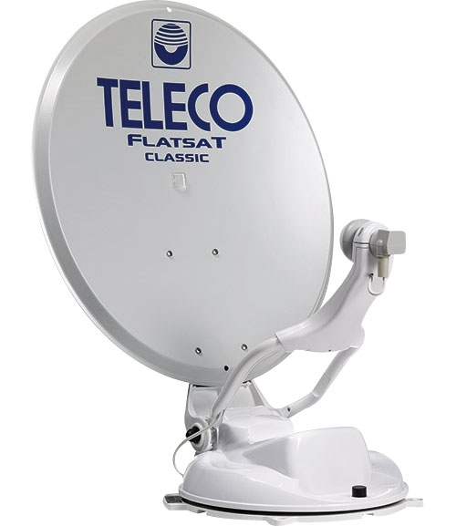 Teleco FlatSat Classic BT 65 vollautomatische Sat-Anlage mit Bedienpanel