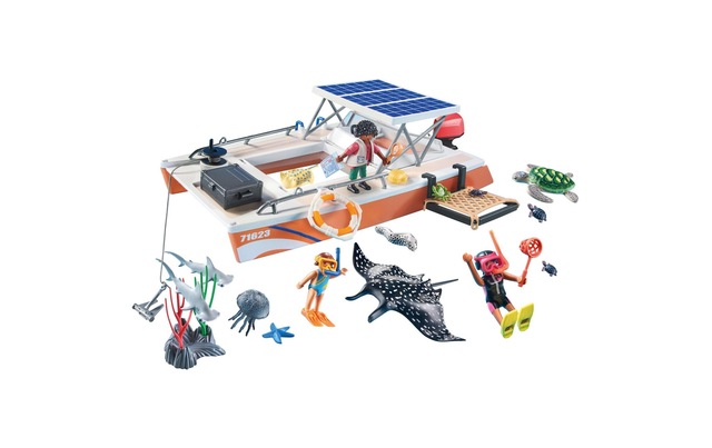 Playmobil® Spielbausteine »Wiltopia Korallenriff Plattform 71623«