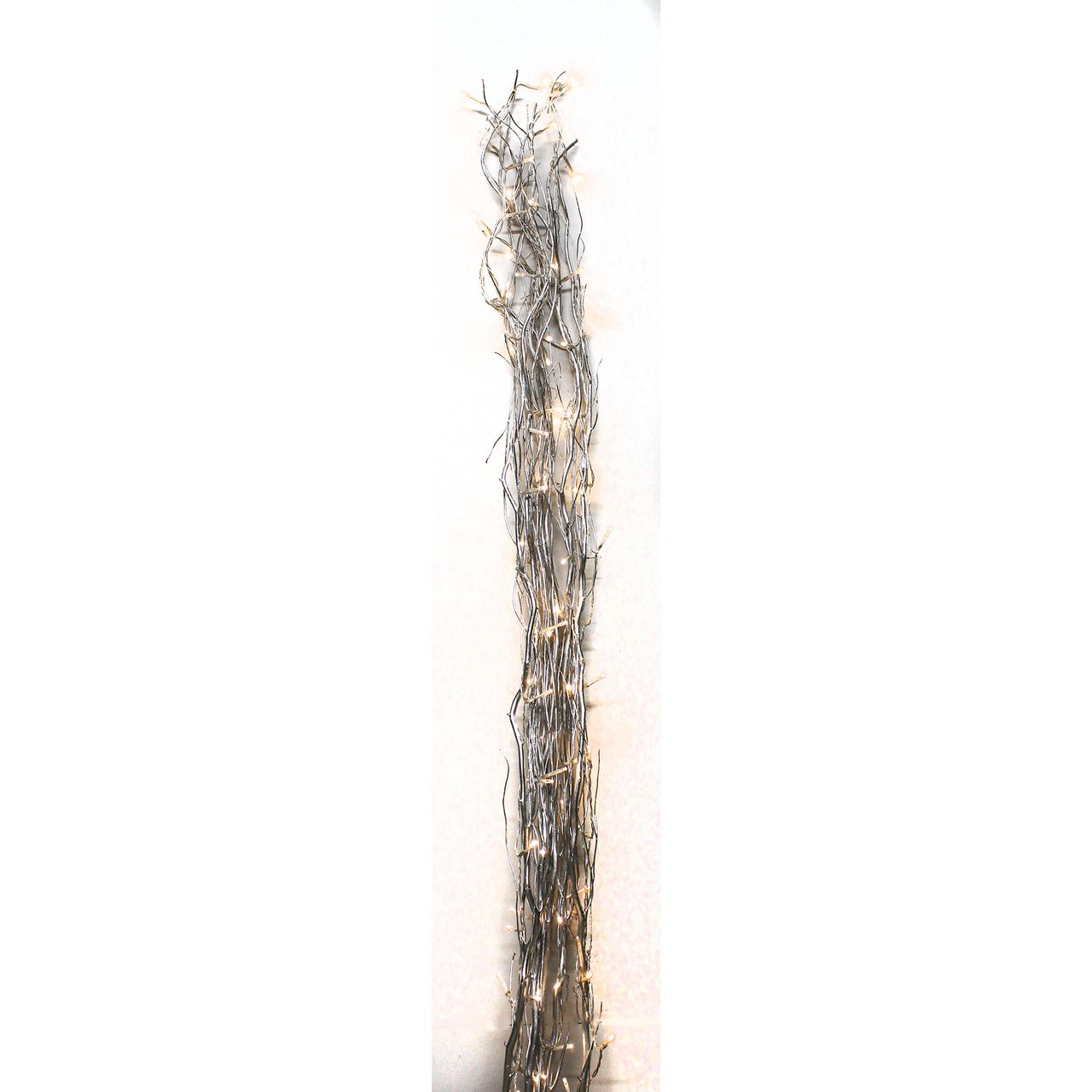 LEX Lichterzweige mit 80 LED silber 80 LED warmweiß