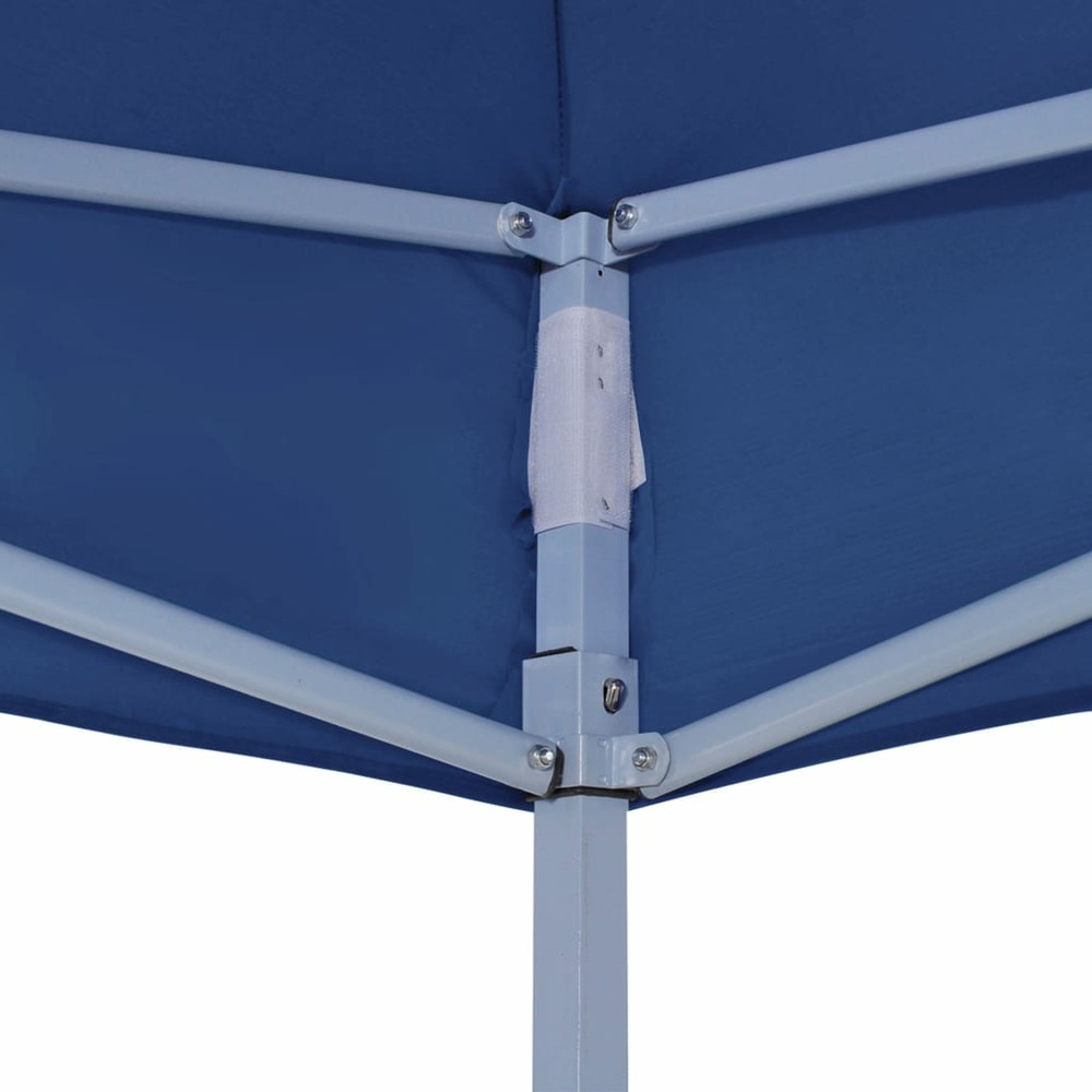 Toit de tente de réception 4,5x3 m bleu 270 g/m²