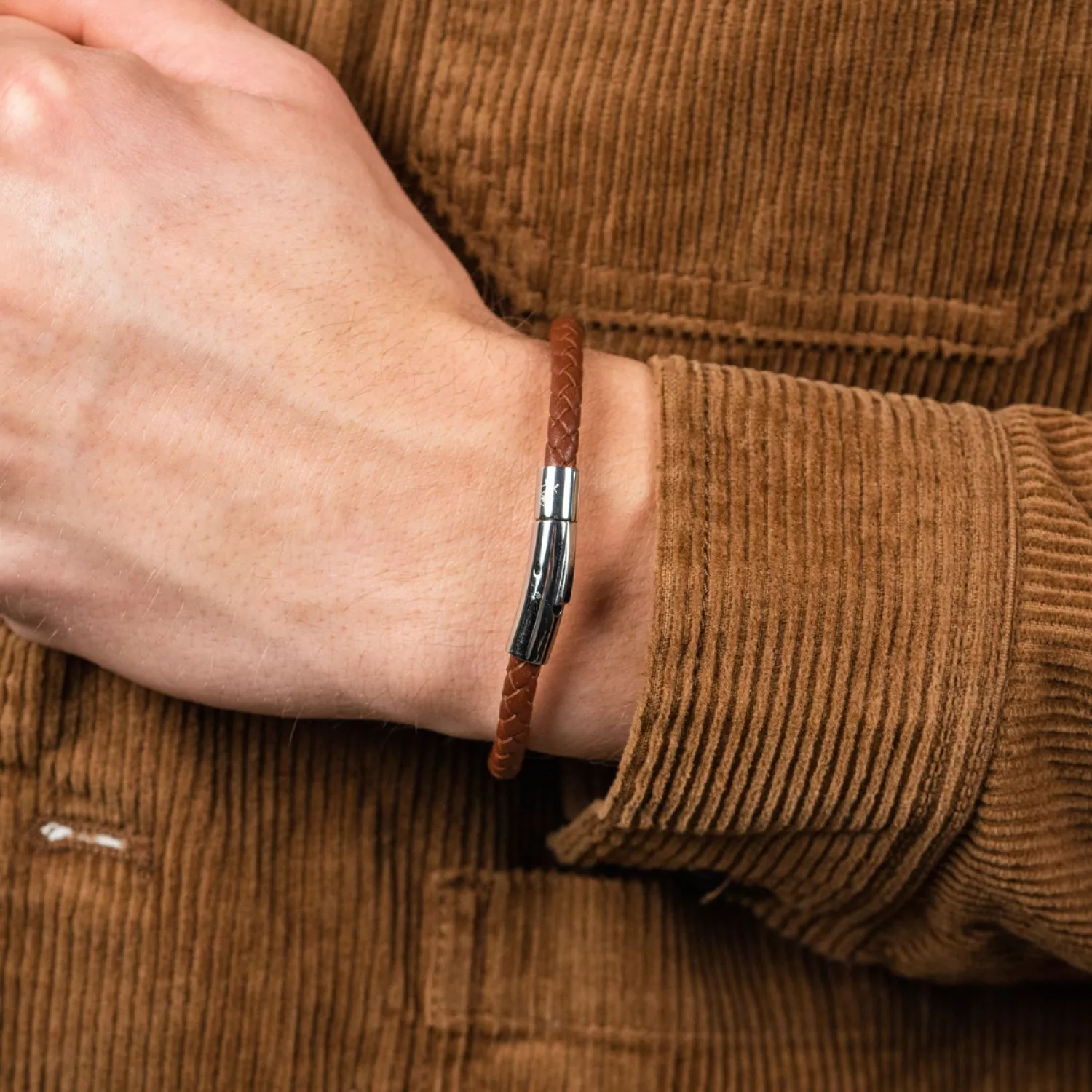 Captena Tiller Armbånd Imiteret Læder DU20054