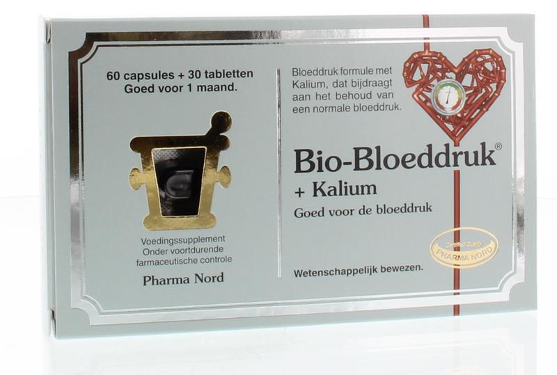 Pharma Nord Bio bloeddruk & kalium 60 capsules + 30 tabletten