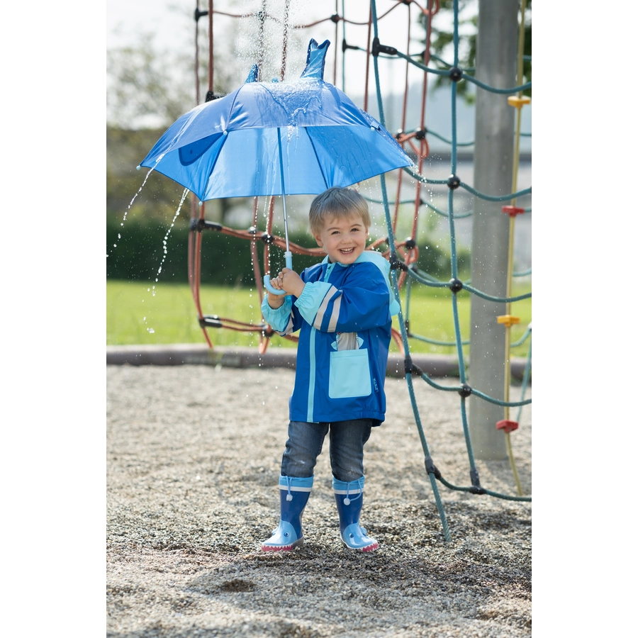 Playshoes Gummistiefel Hai blau