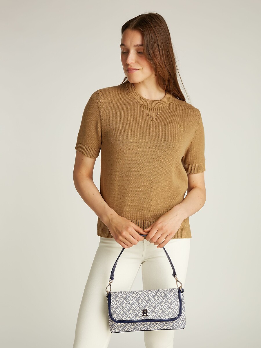 TOMMY HILFIGER<br>Bolsa de ombro TH MONOPLAY LE FLAP