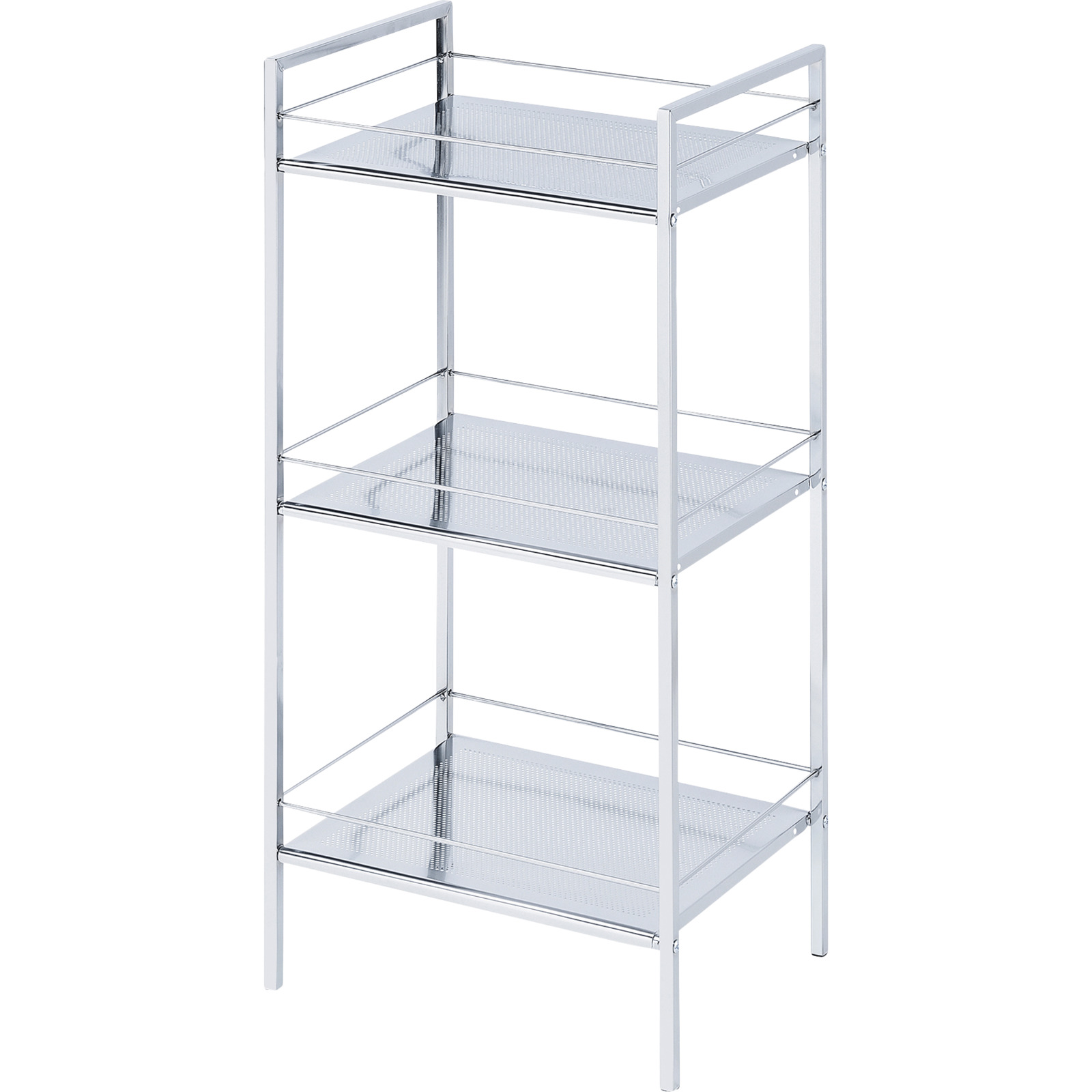 Allzweckregal Kim Metall chromfarben 39 x 84 x 31 cm