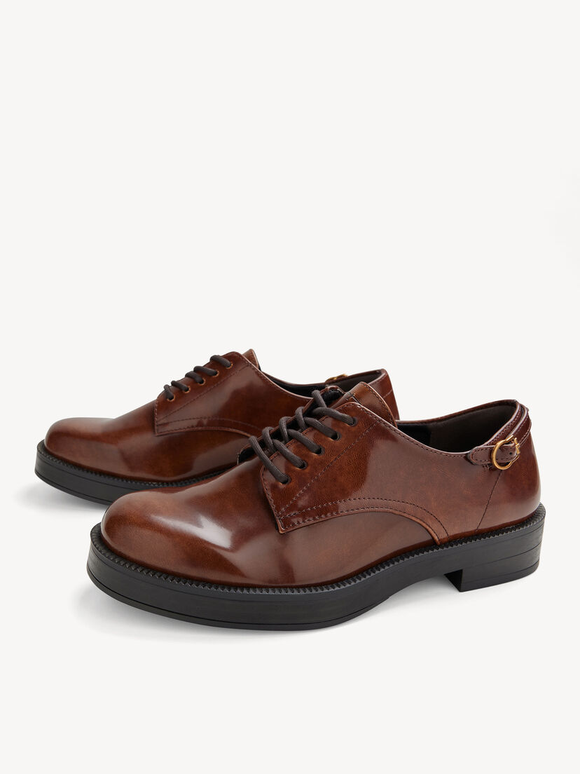 Lage schoen - bruin