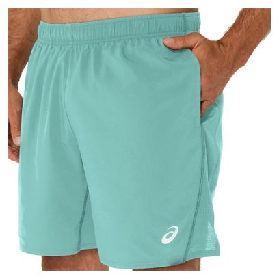 Short Asics Core Run 7in Vert Homme
