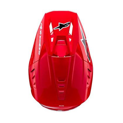 Casque cross Alpinestars SUPERTECH S-M5 - CORP 2024 - Rouge / Gris