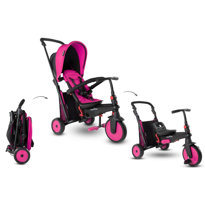 smarTrike Dreirad smarTfold STR3 - pink