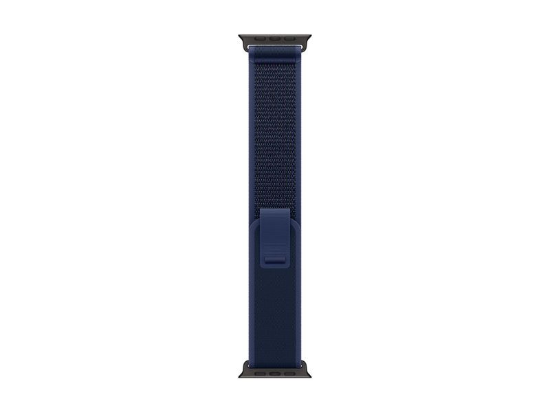 Apple Trail Loop 49 mm Dunkelblau/Schwarz M/L Dünnes Armband zu Apple Watch Ultra