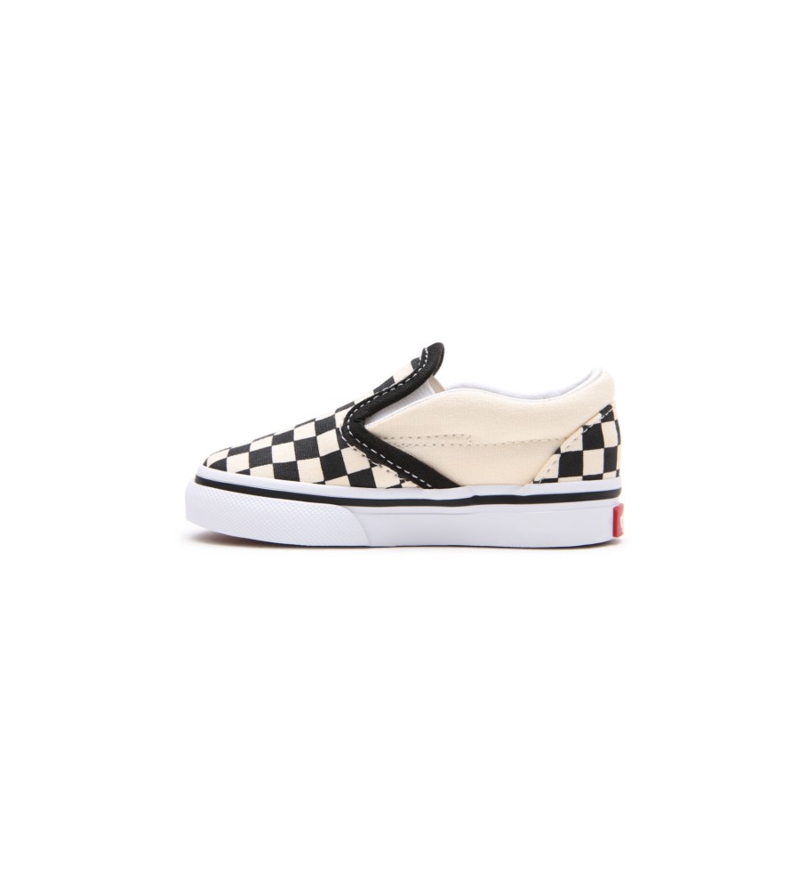 Vans Zapatillas Checkboard Classic Slip-On branco, negro