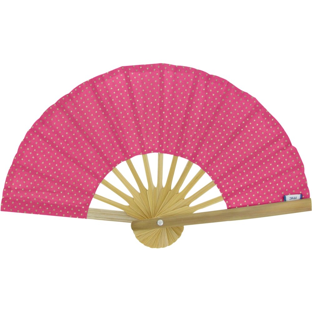 Eventail Etoile Or Fuchsia
