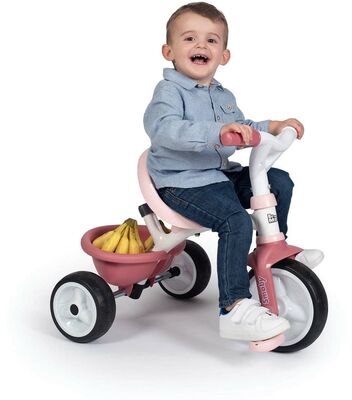 Smoby Be Move Trehjuling Comfort, Rosa