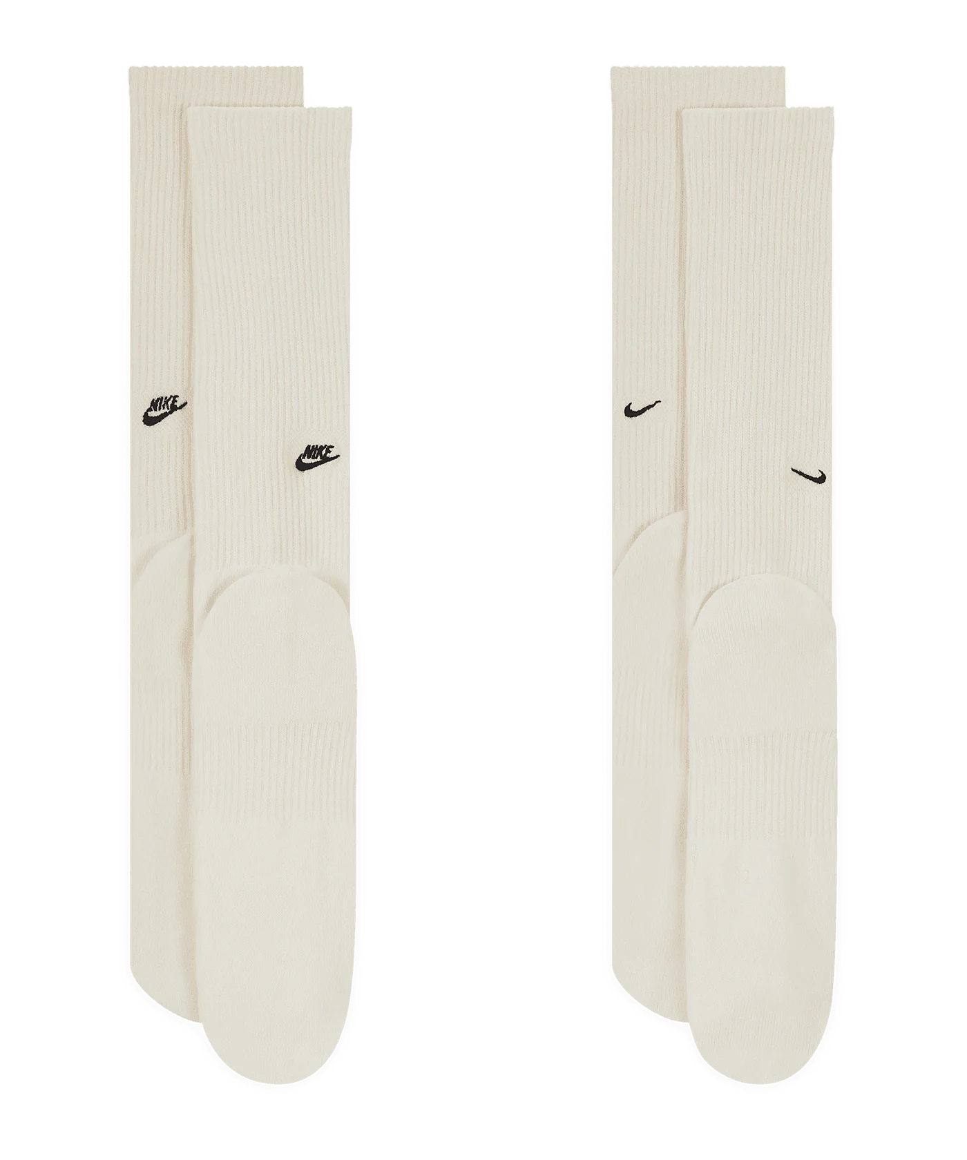 Nike Crew 2er Pack Socken Beige F133