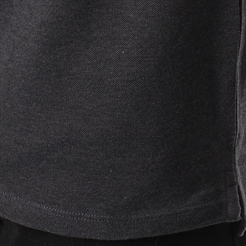 Polo Manches Courtes Paulos Gris Anthracite Noir