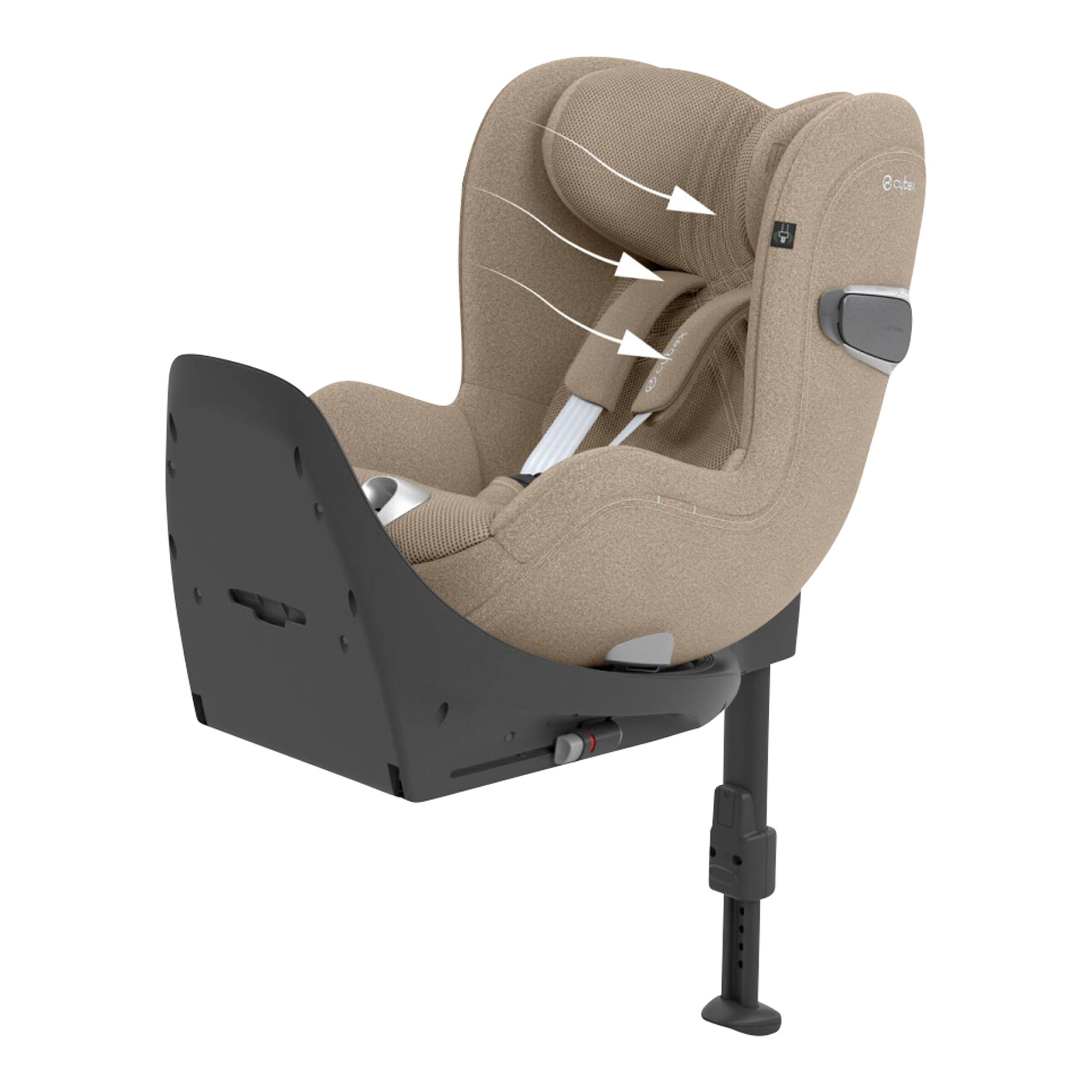 Cybex - PLATINUM Kindersitz Sirona T i-Size PLUS cozy beige