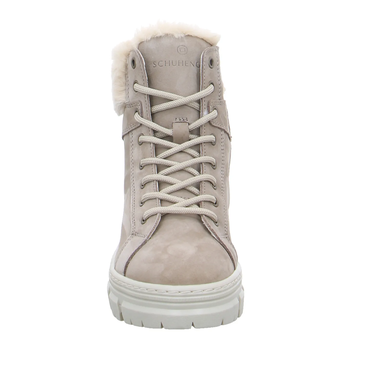 SCHUHENGEL Boot Taupe Leder