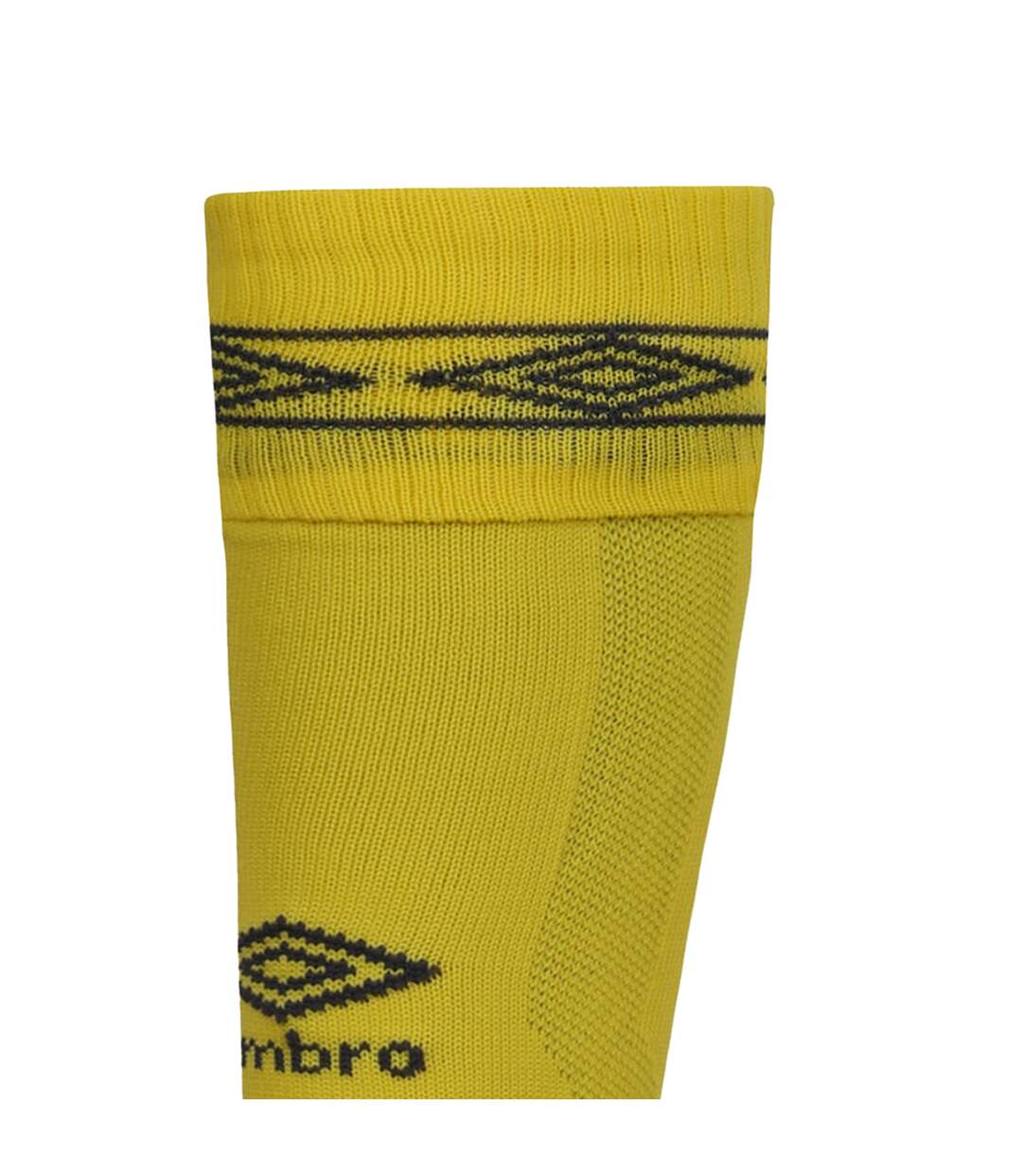 Umbro - Manchons de jambe DIAMOND - Homme (Jaune vif / Carbone) - UTUO971