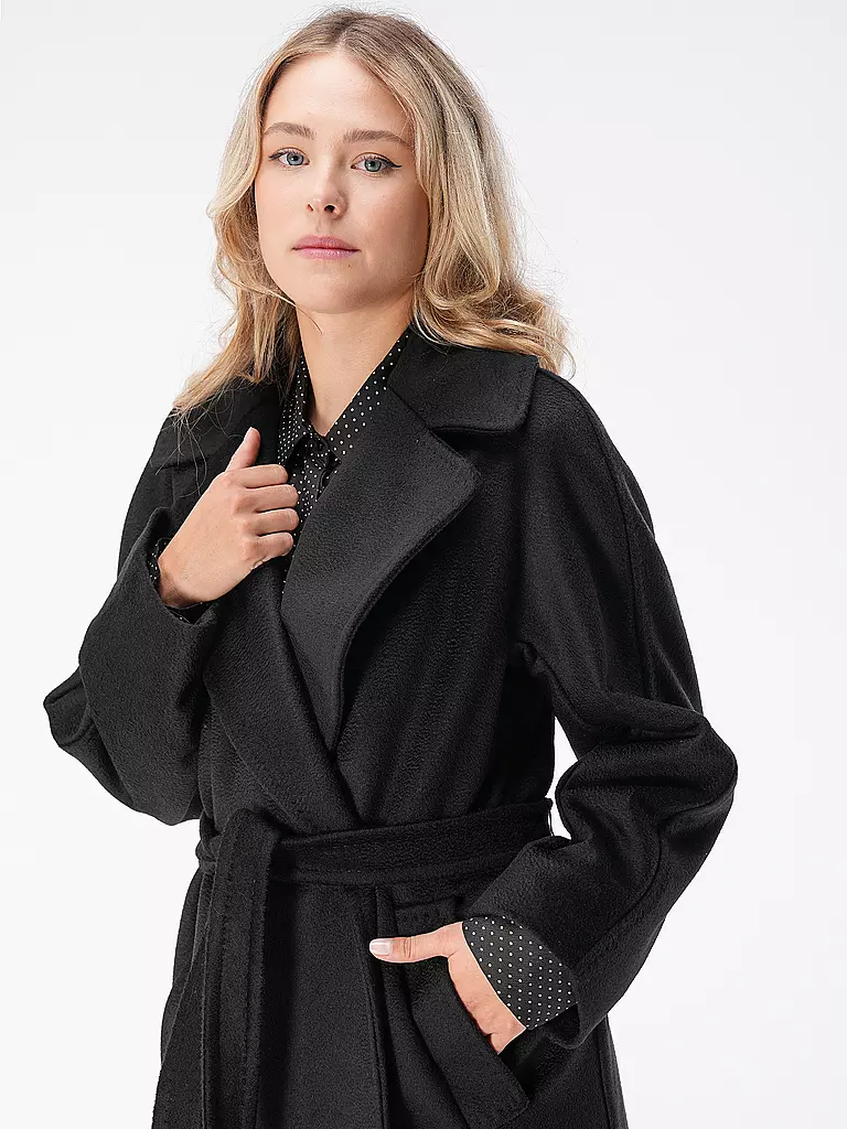 WEEKEND MAX MARA Wollmantel RESINA schwarz