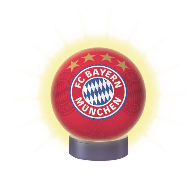 3D Puzzle-Ball - FC Bayern München - Nachtlicht - 72 Teile