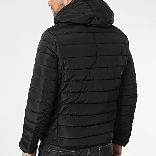 Doudoune Capuche Noir