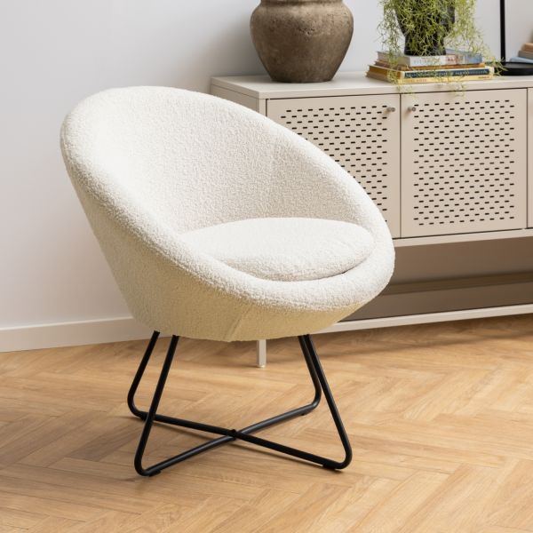 Kidsmill Bo Lounge Chair - Orson Cream