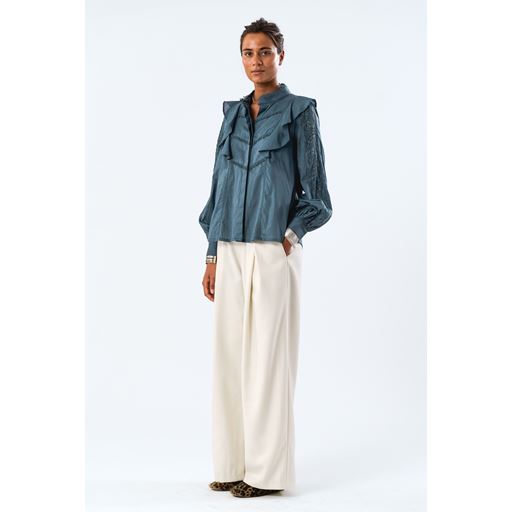 Lollys Laundry MajaLL Skjorte, Dusty Blue, M