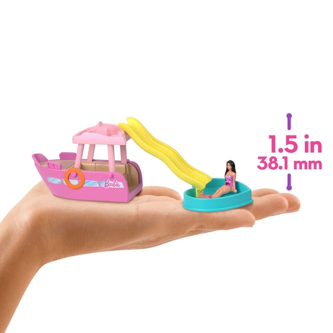 Mini BarbieLand - Traumboot mit Puppe