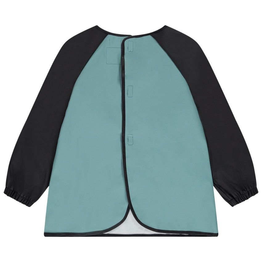 Tablier manches longues print T-Rex pour garçon - Bleu marine