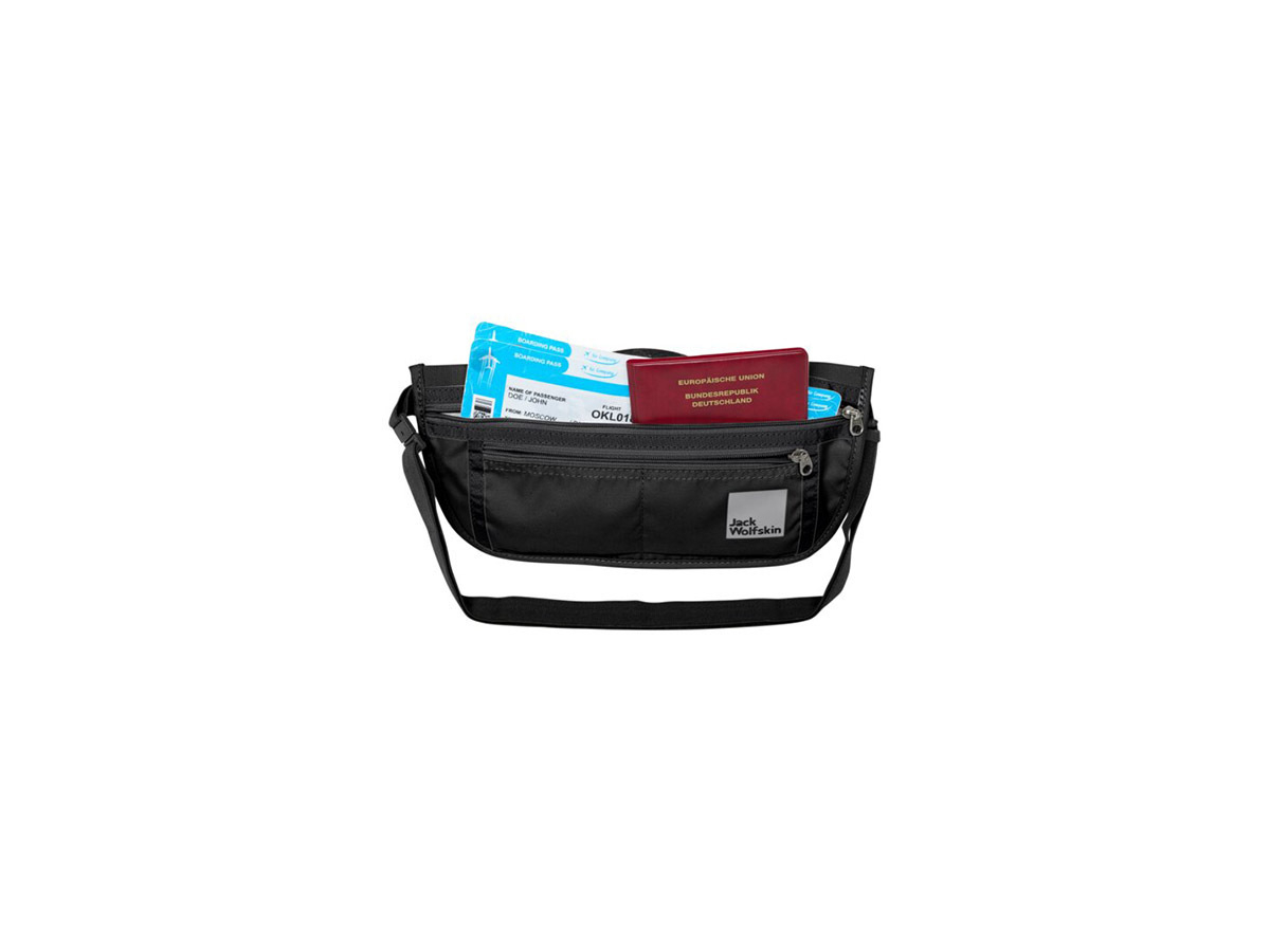 Jack Wolfskin Document Belt Deluxe heuptas - Black
