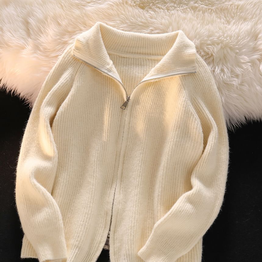 DIYI - Effen vest met rits