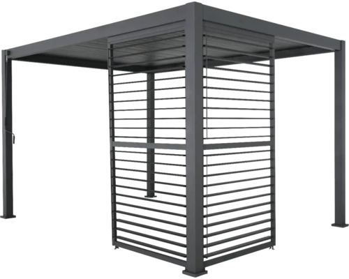 Lamellenwand Mirador Classic, Deluxe Plus 300 93 x 235 cm zwart